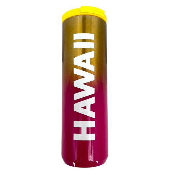 Starbucks Hawaii Pineapple Double-Wall Stainless Steel Tumbler Pink Gold 16 oz - Picture 2 of 10